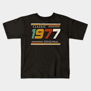 Classic 1977 Original Vintage Kids T-Shirt